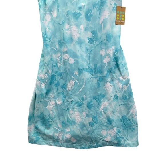 Title Nine Dress Womens Medium Sleeveless Printed Outdoor Flawed New NWT - Picture 3 of 13